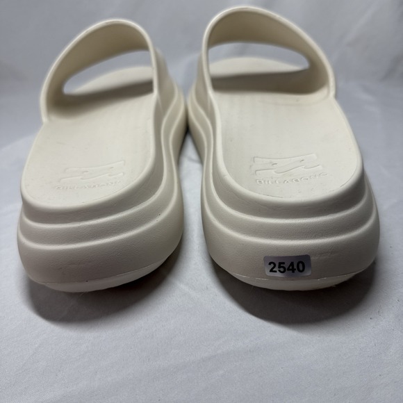 Billabong Cloud Cushion Slides White Chunky Platform Womens Size 10 B Runs Big! - Picture 6 of 10